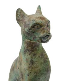 An Egyptian Style Bronze Cat