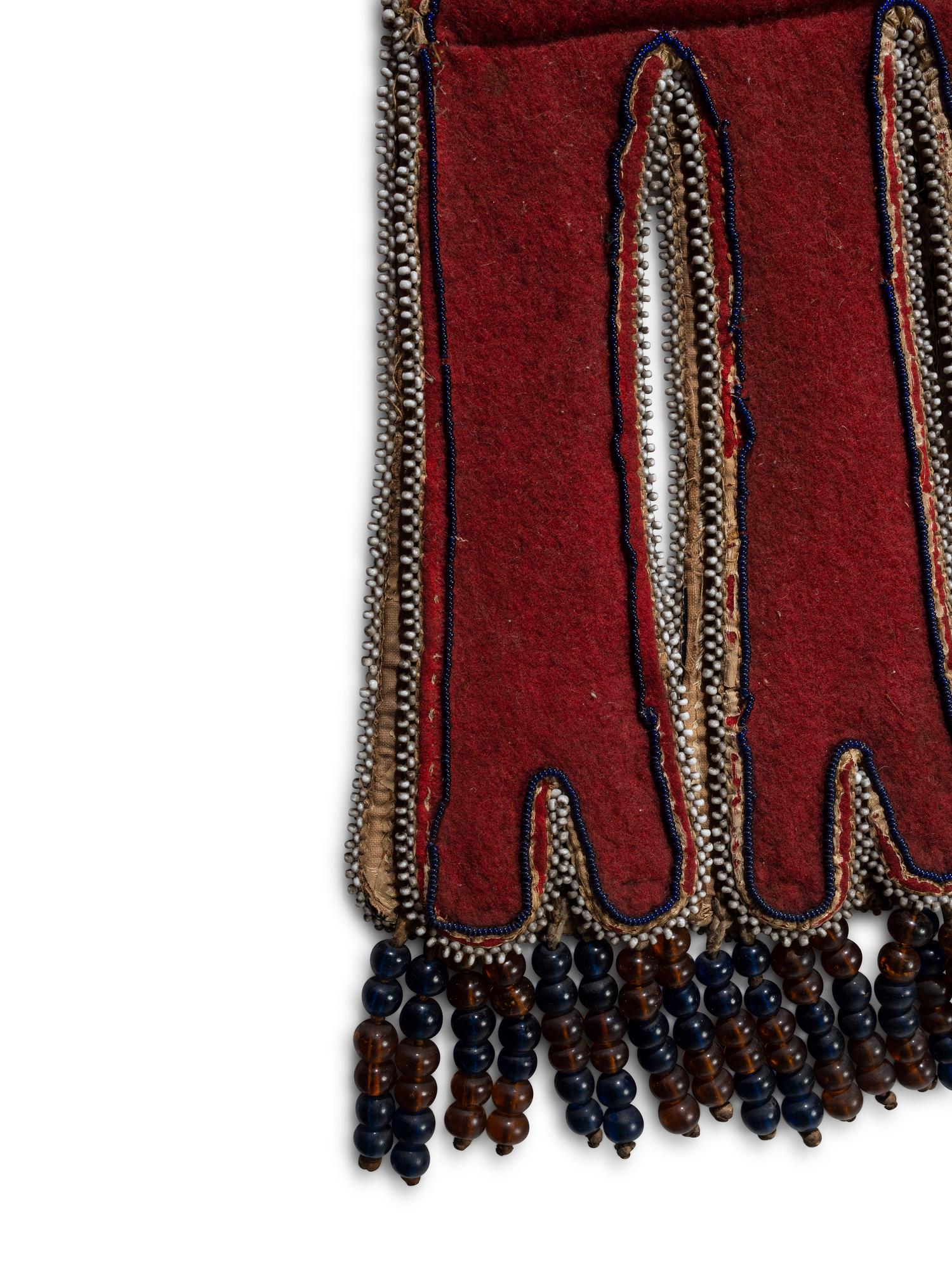 Cree Beaded Wool Octopus Bag