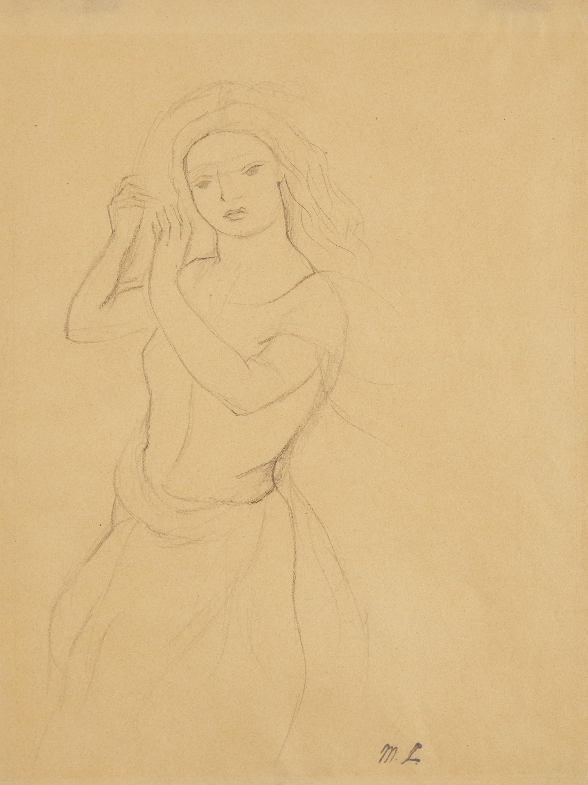 Marie Laurencin (French, 1885-1956) — Femme à sa Toilette