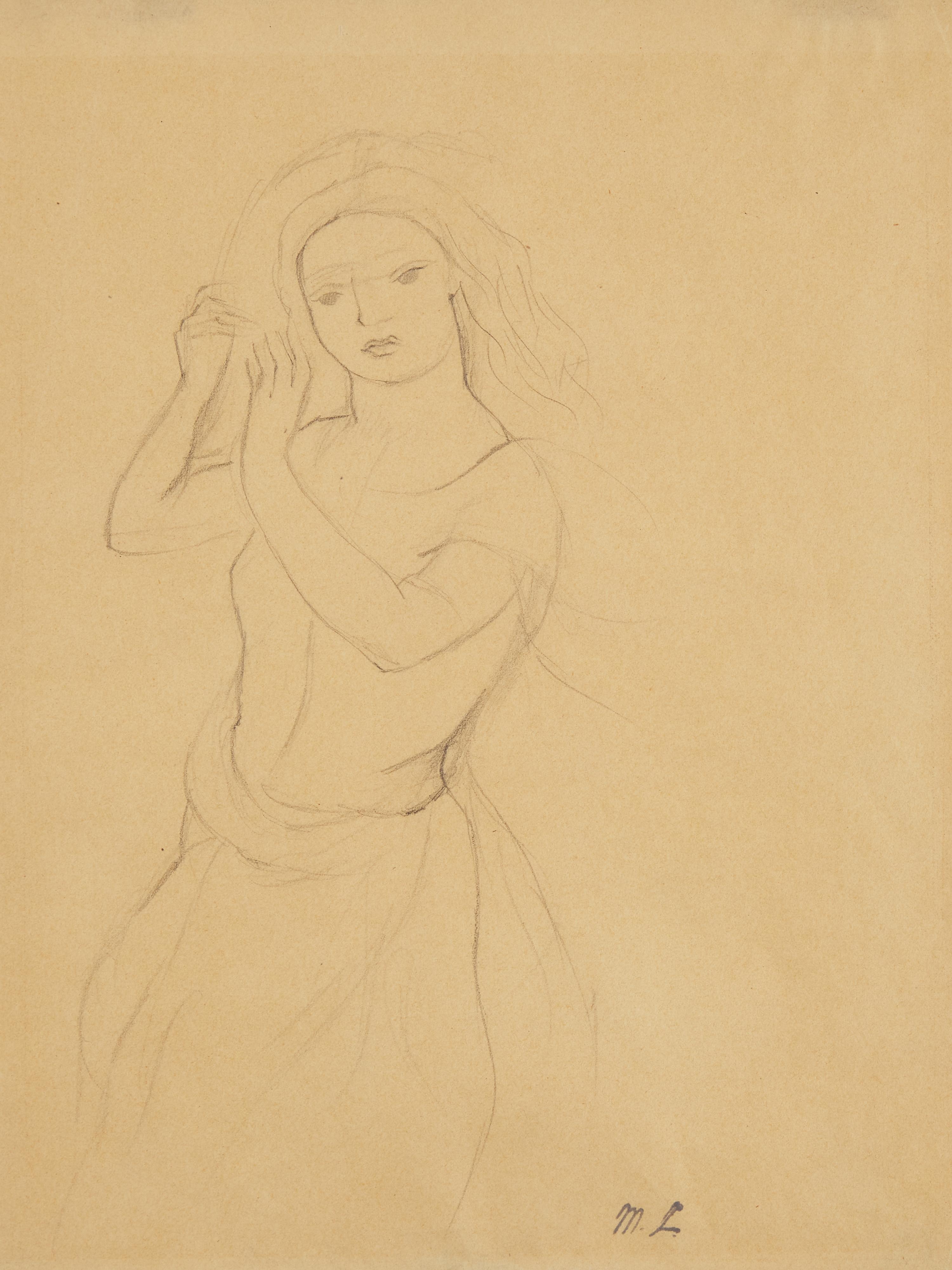 Marie Laurencin (French, 1885-1956) — Femme à sa Toilette
