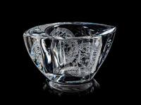 A Rosenthal for Versace Frosted Glass Bowl — 20TH CENTURY
