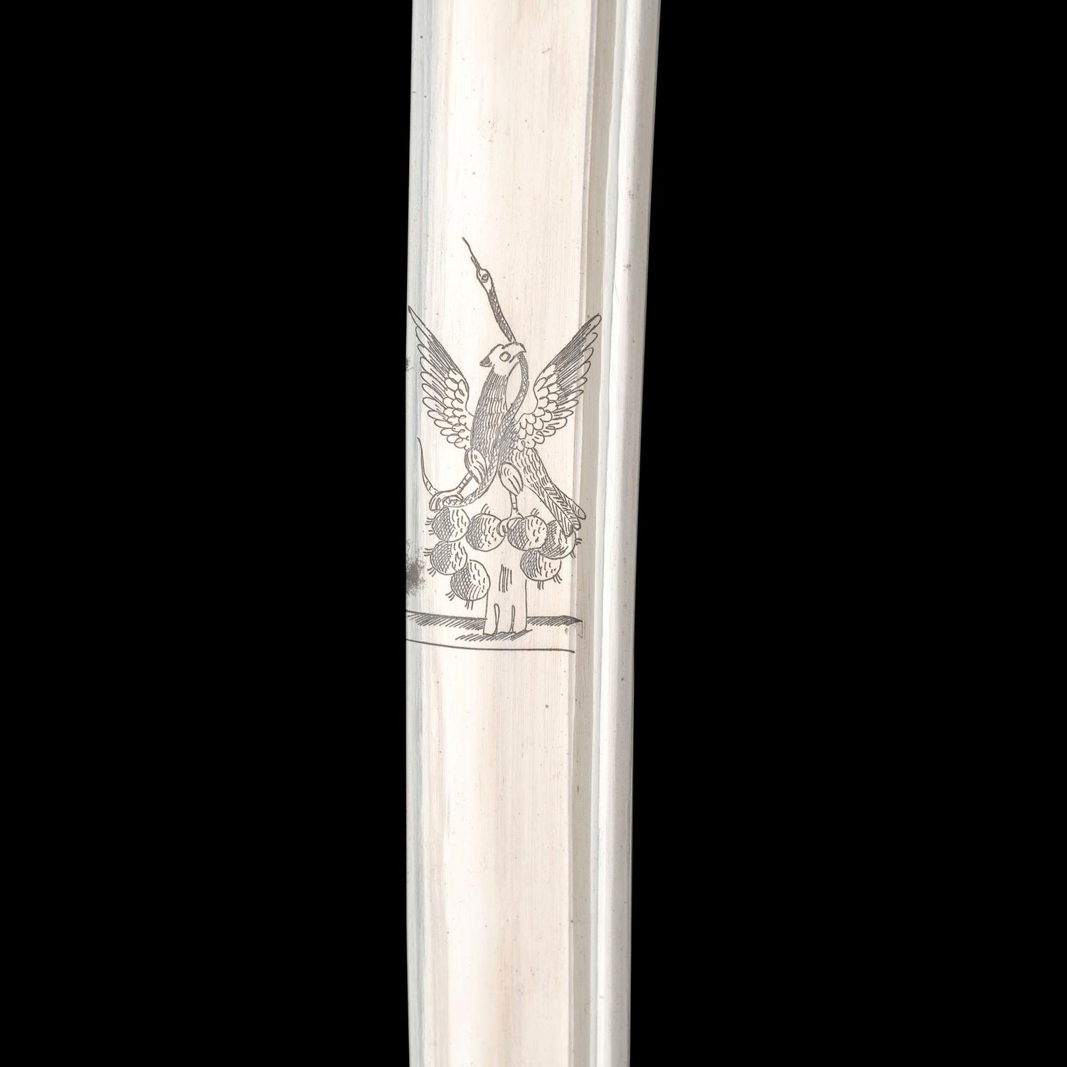 Exceptional Mexican War Captured Dragoon Saber Presented to John W. Geary, General and later Governor of Kansas and Pennsylvania with (3) CDV's