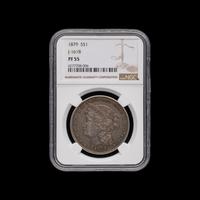 An 1879 Metric Dollar $1 Proof [J-1618; NGC PF55]