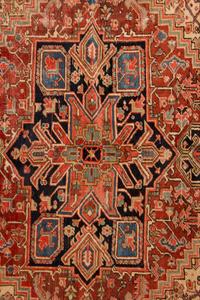 A Heriz Wool Rug