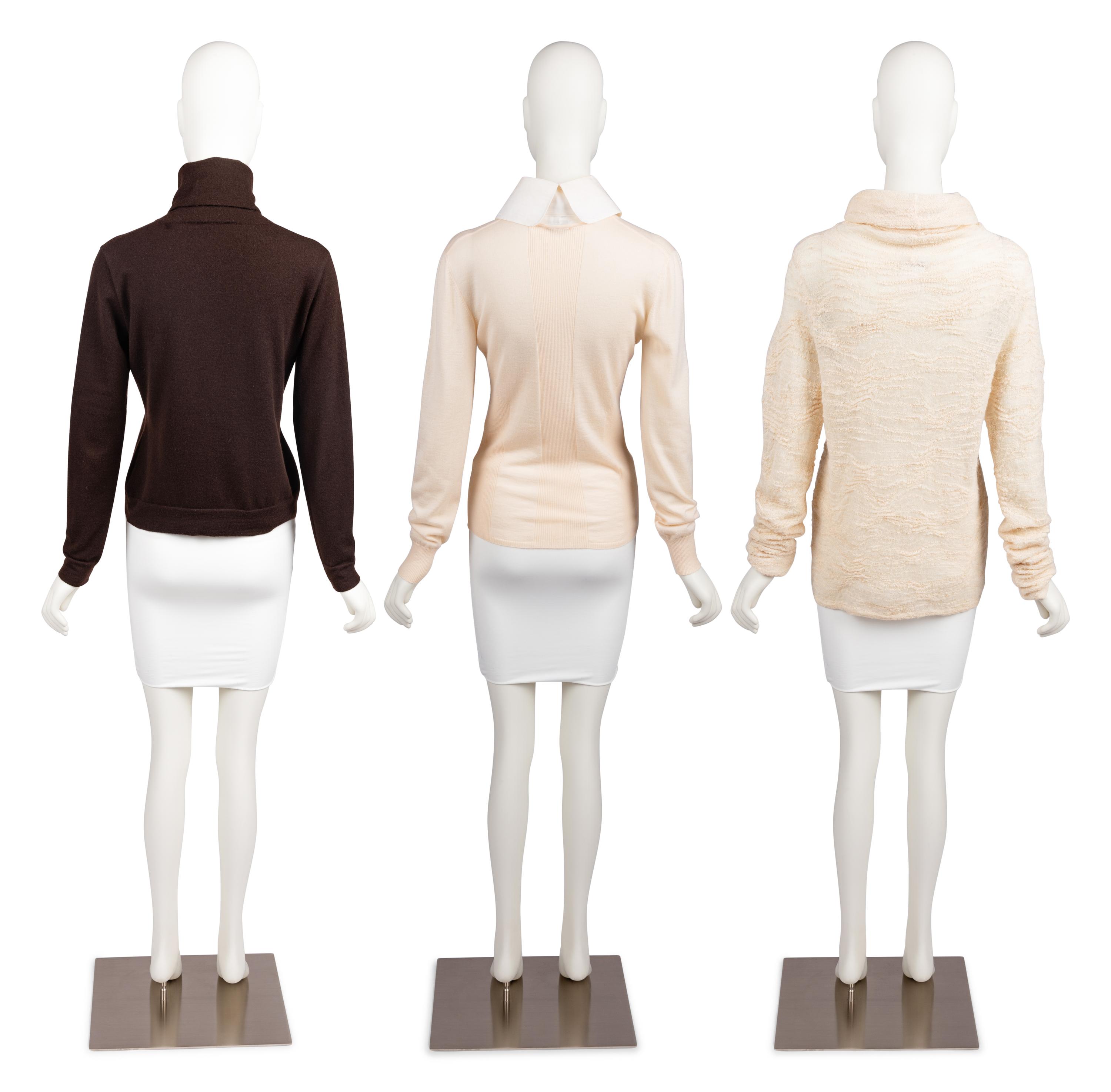 Three Chanel Knit Tops, 2010s