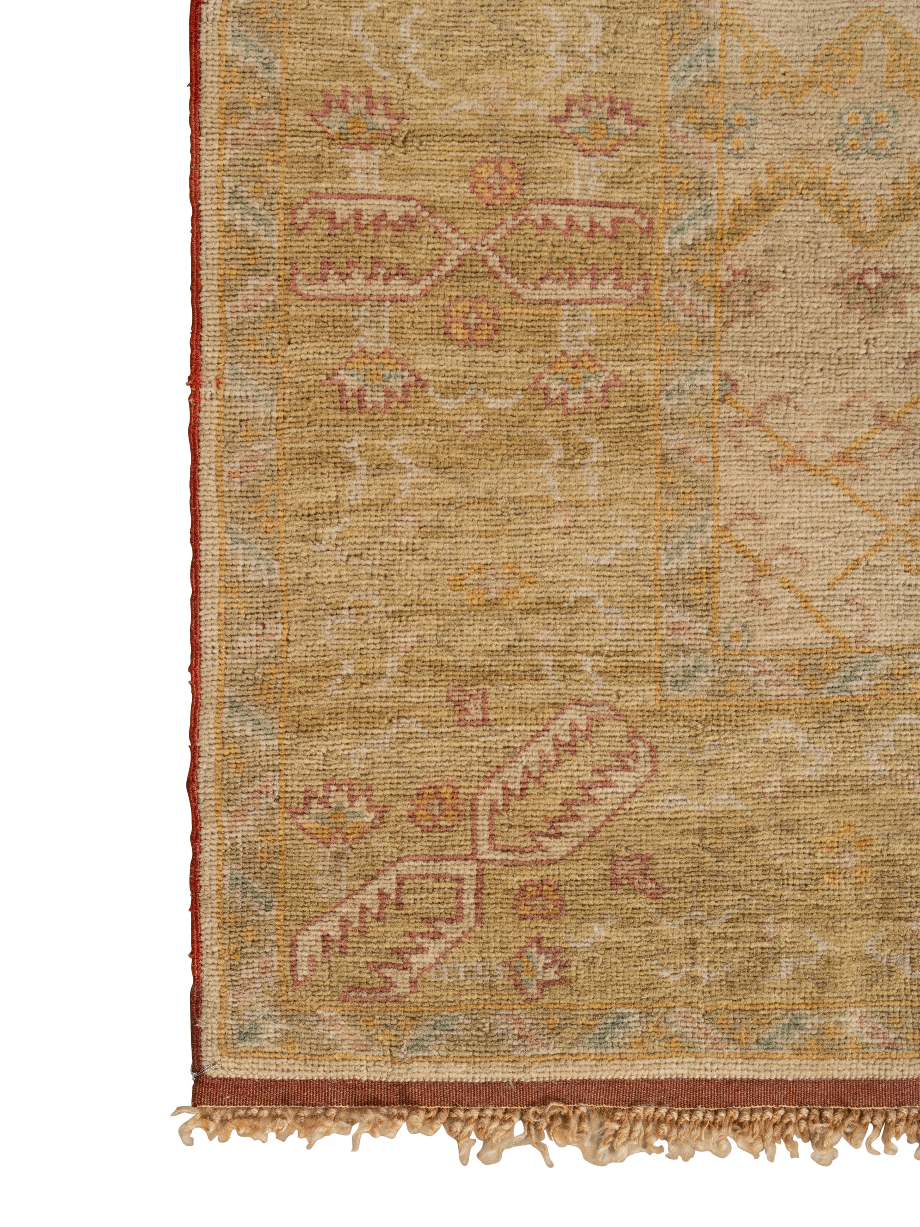 An Oushak Wool Rug