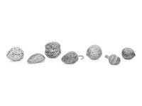 Seven Mexican Silver Bonbonnieres