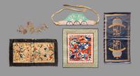 22 Chinese Embroidered Silk Textiles