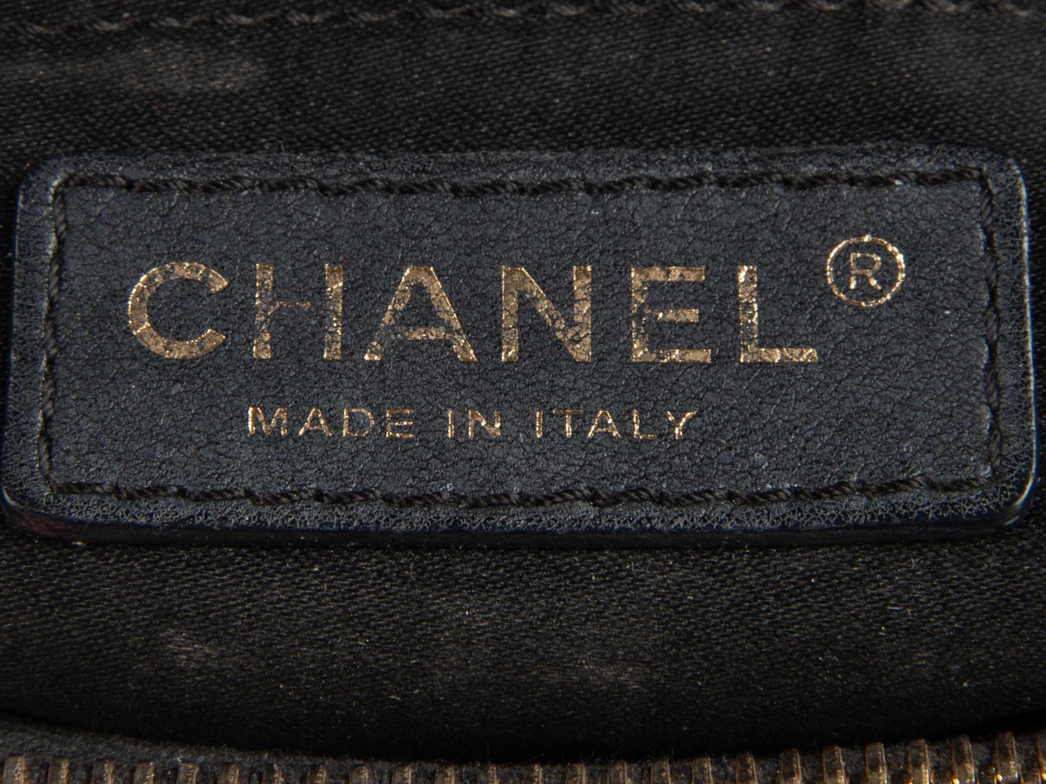 Chanel Grand Shopping Tote in Quilted Caviar Leather, 2011