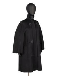 Ralph Rucci, Cashmere and Alligator Skin Coat