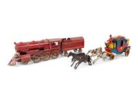 A Group of Five Childs Toys