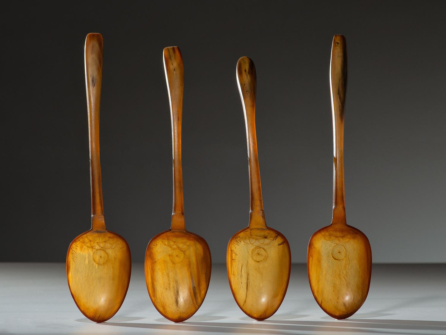Northwest Coast Horn Spoons