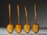 Northwest Coast Horn Spoons