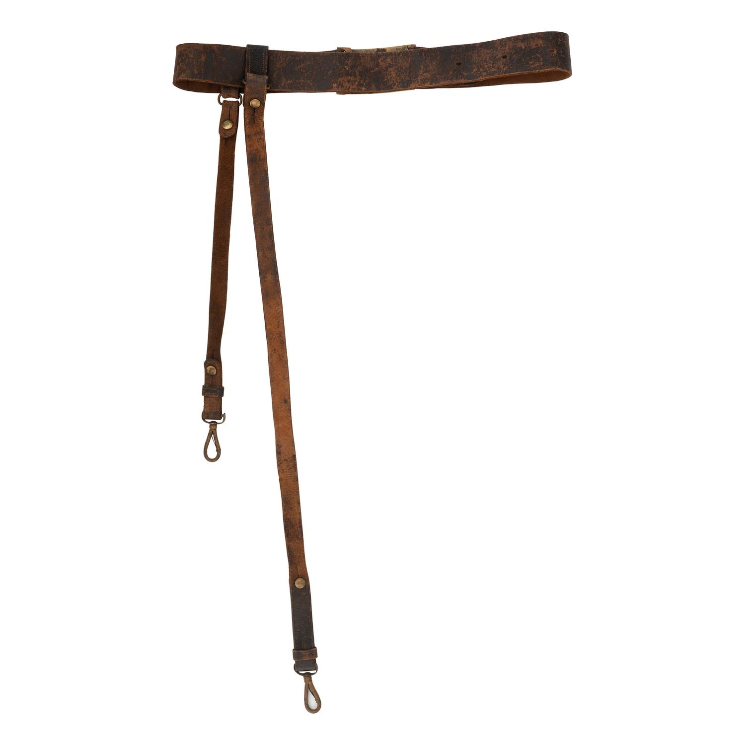 Civil War to Indian Wars Era Sword Belt with Plate
