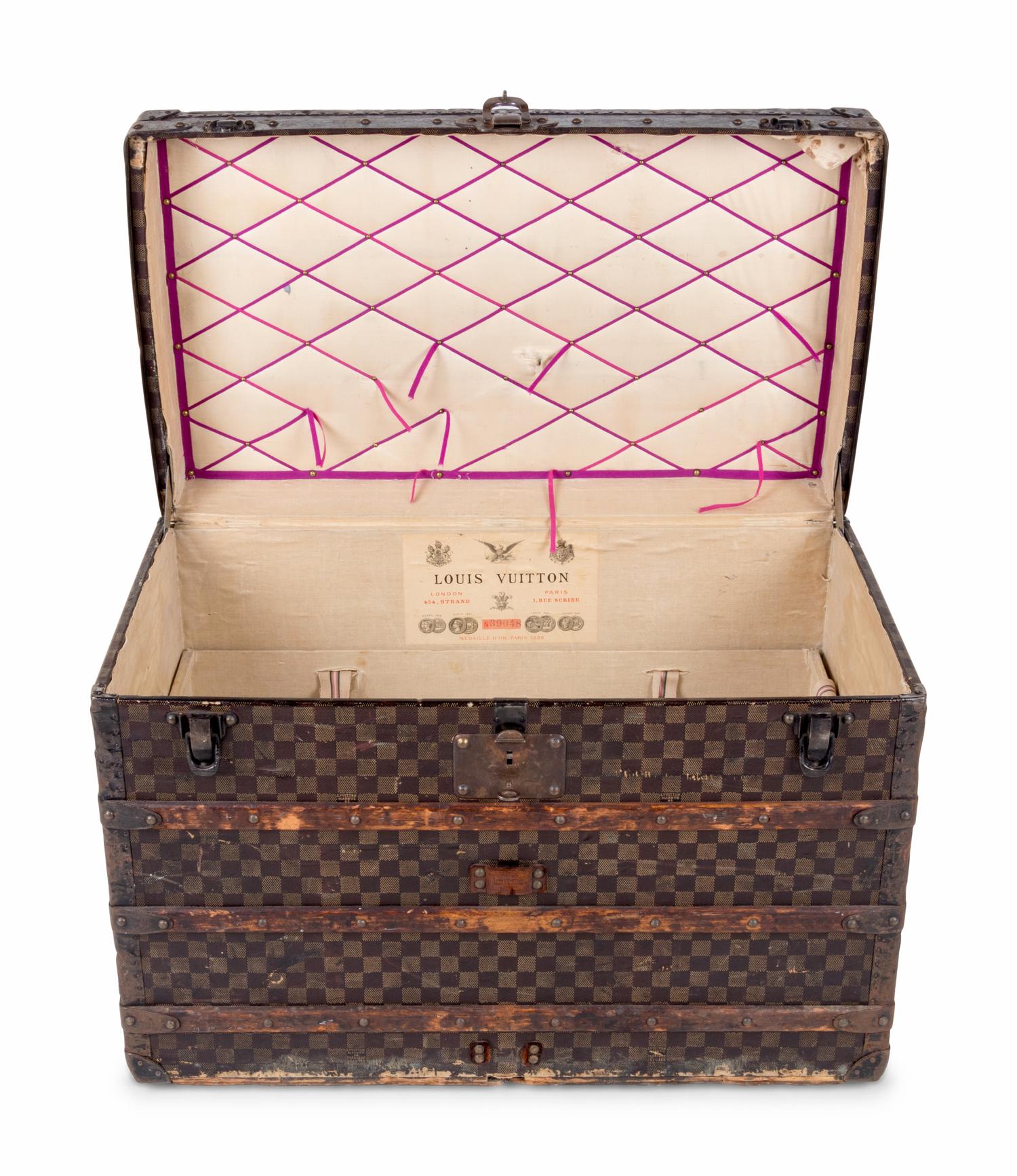 Louis Vuitton Steamer Trunk, 19th Century