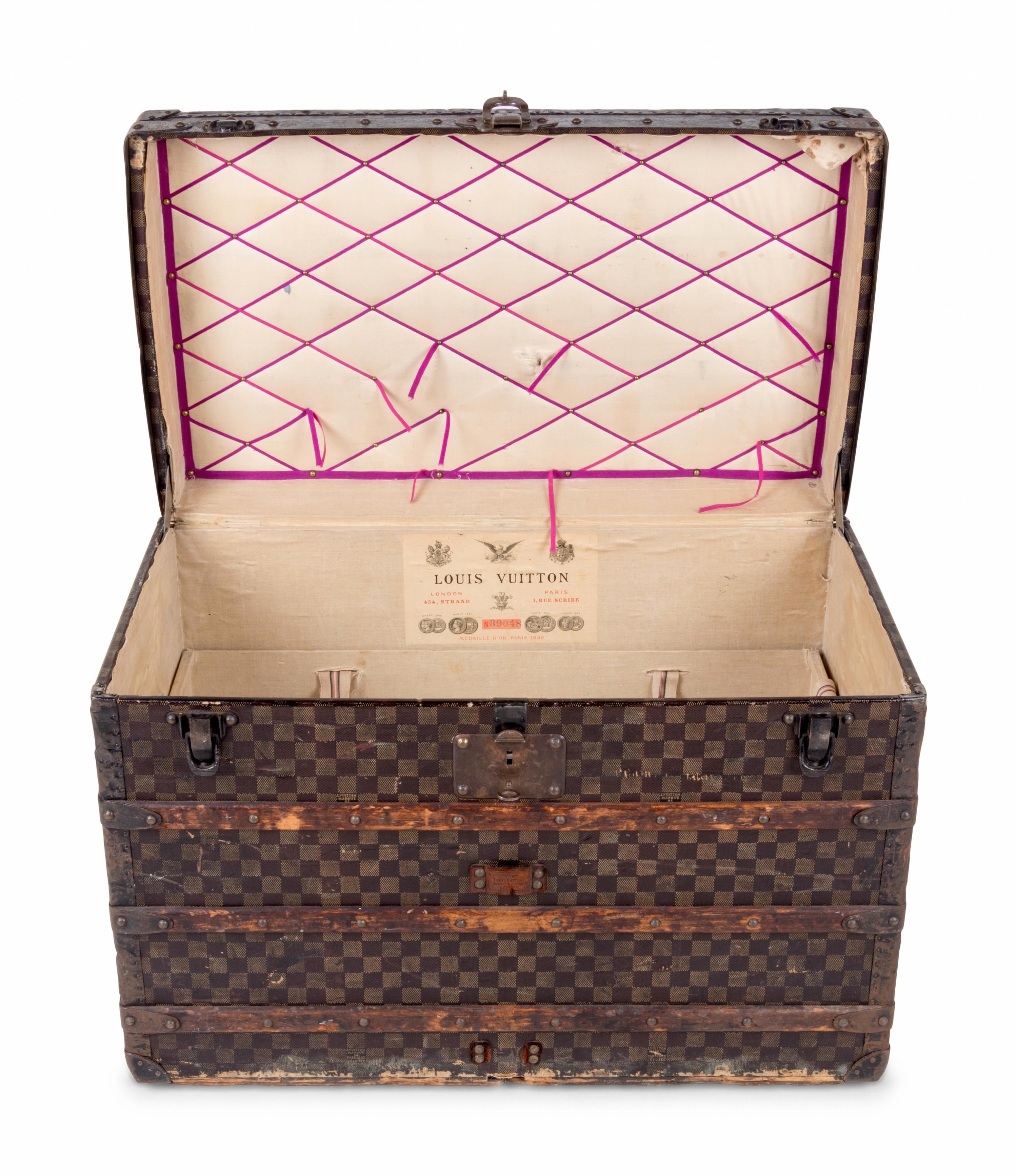Louis Vuitton Steamer Trunk, 19th Century
