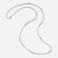 A diamond and bicolor gold necklace, Simon G