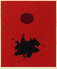 Red Ground --Maroon Disc