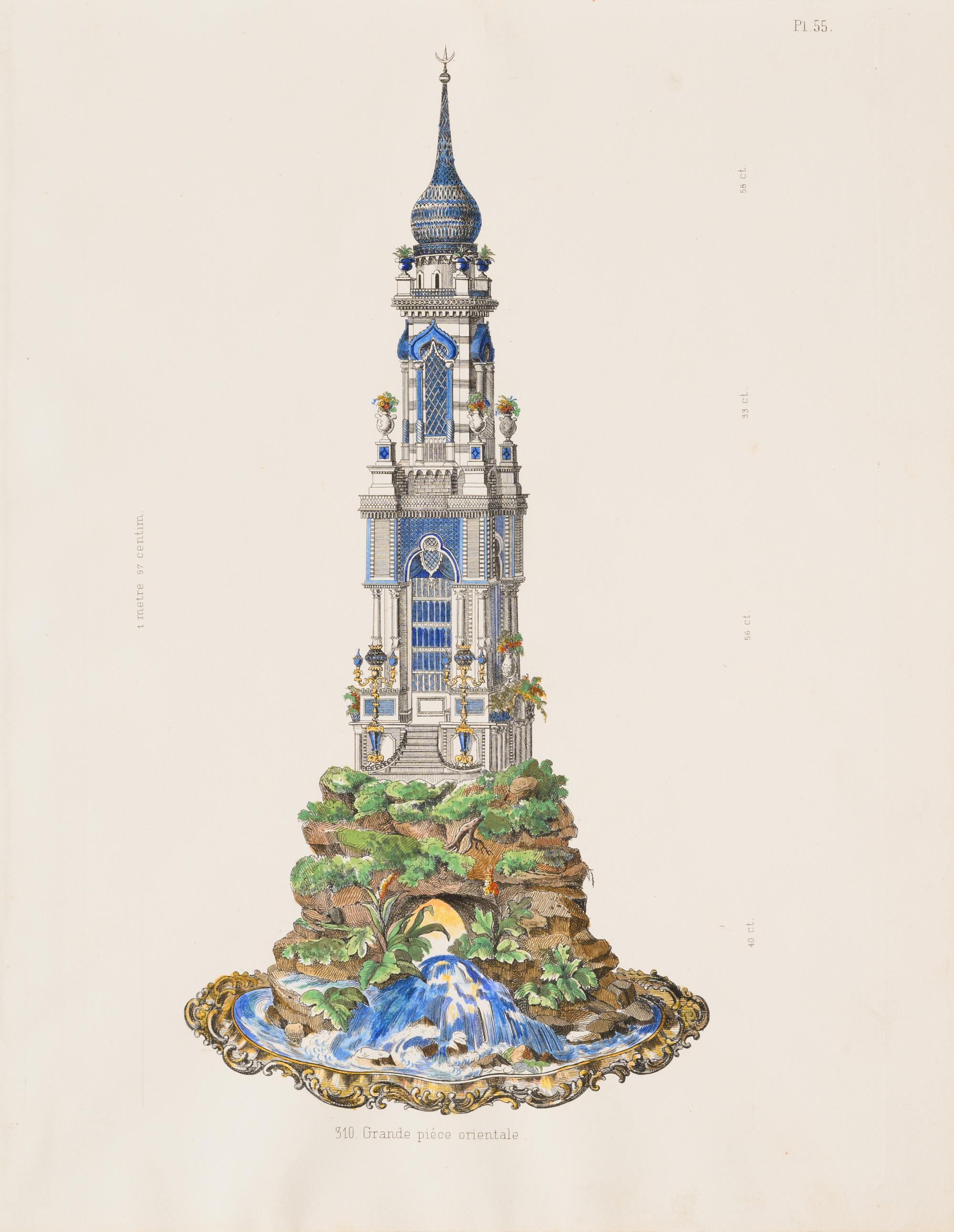 Nine French Lithographs