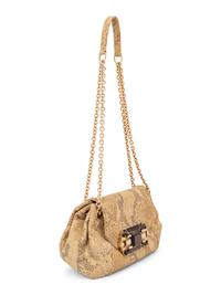 Judith Leiber Python Shoulder Bag