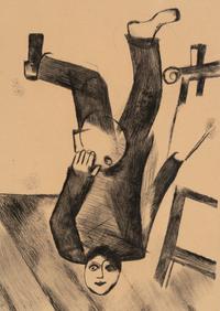 An Der Staffelei (plate 18 from Mein Leben ), 1922