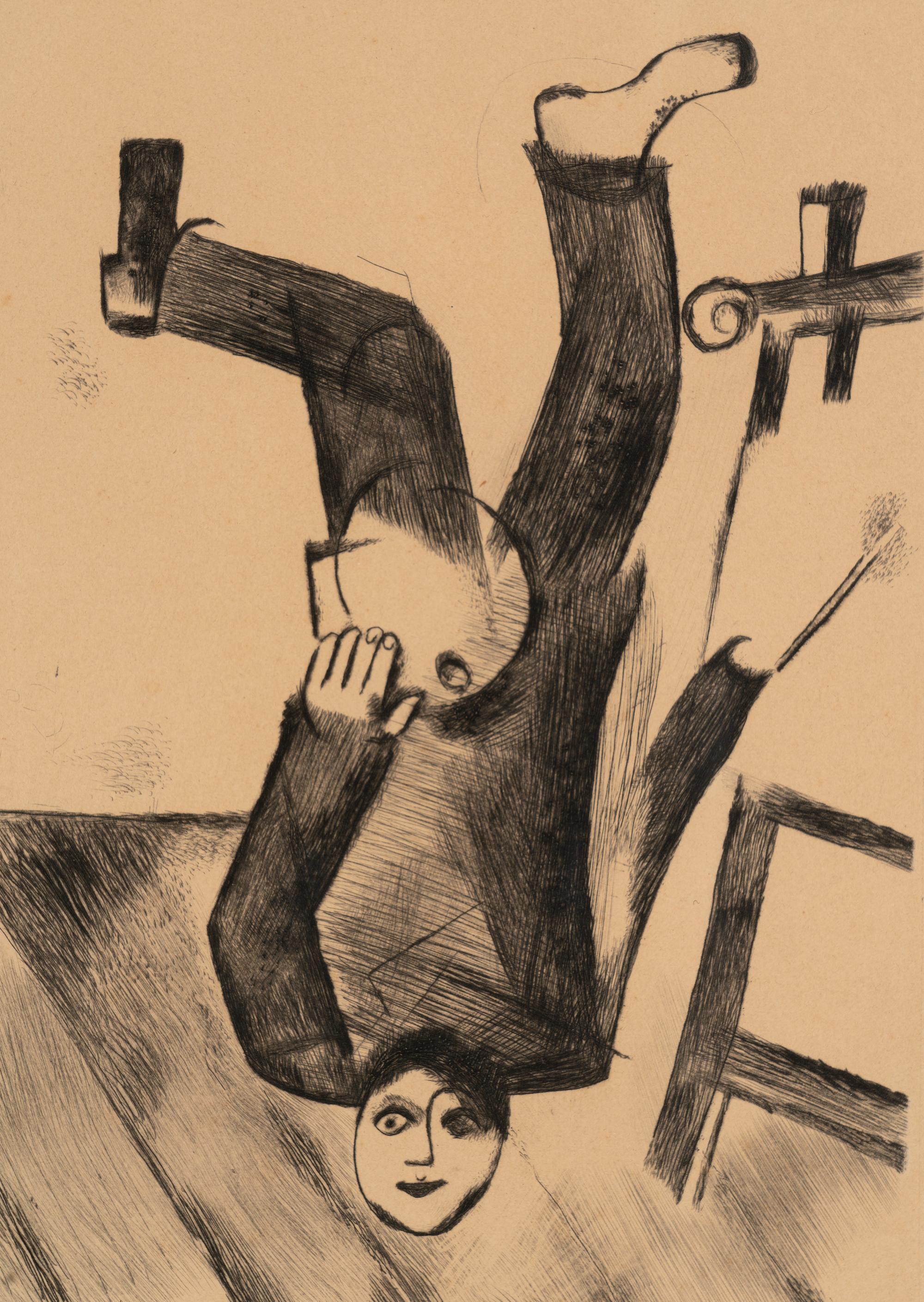 An Der Staffelei (plate 18 from Mein Leben ), 1922