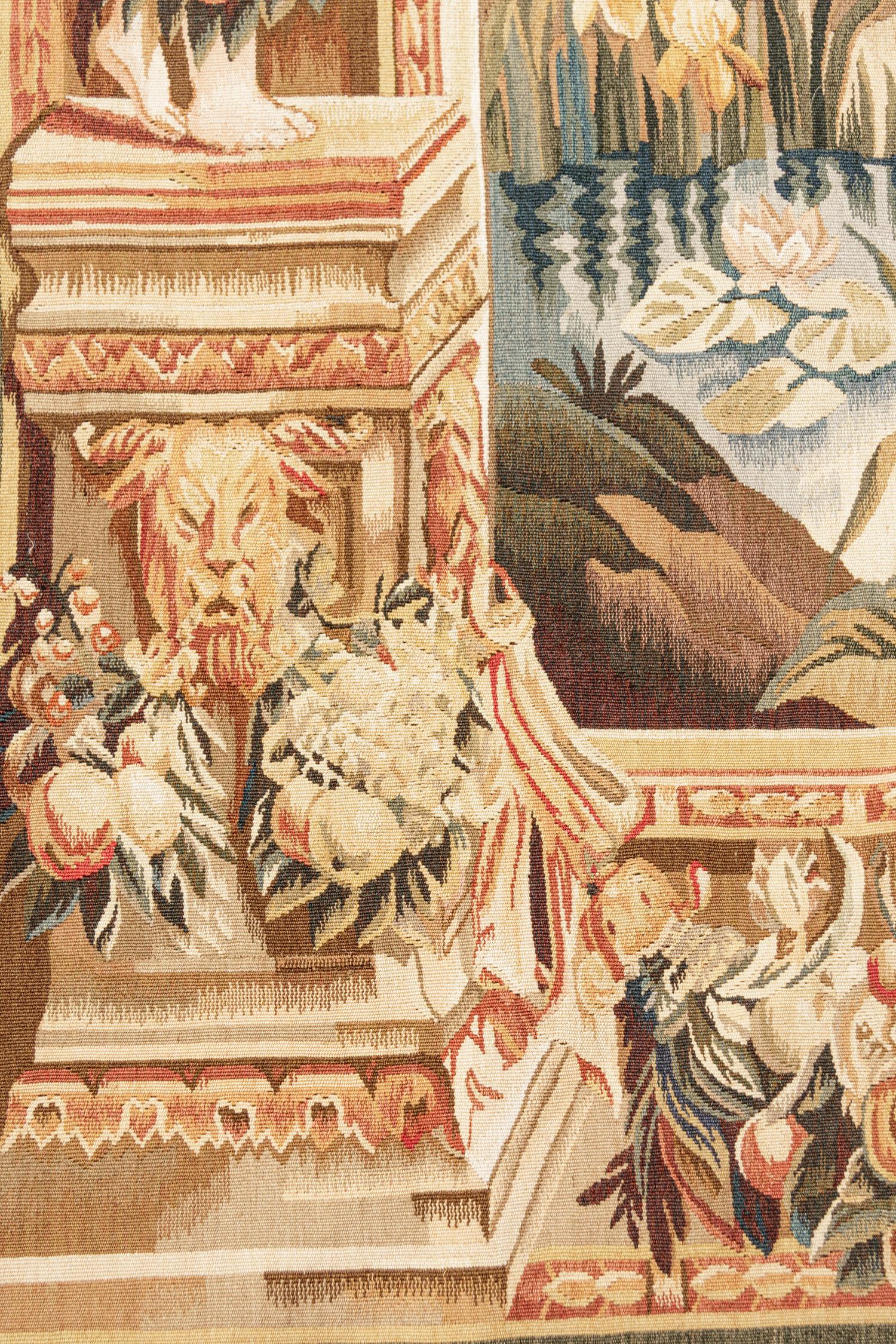 A Continental Wool Tapestry