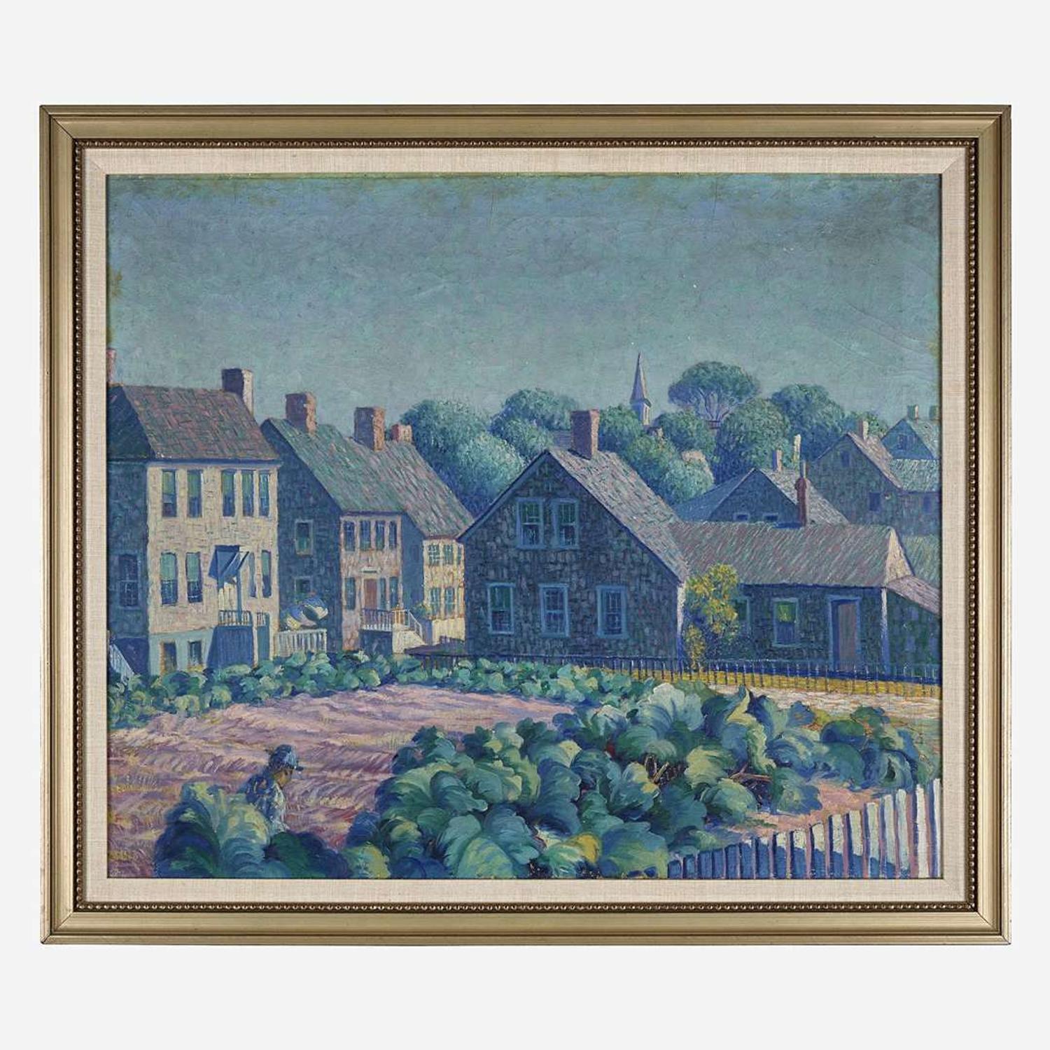 Richard Gibson Wedderspoon (American, 1889-1976) Bucks County Scene