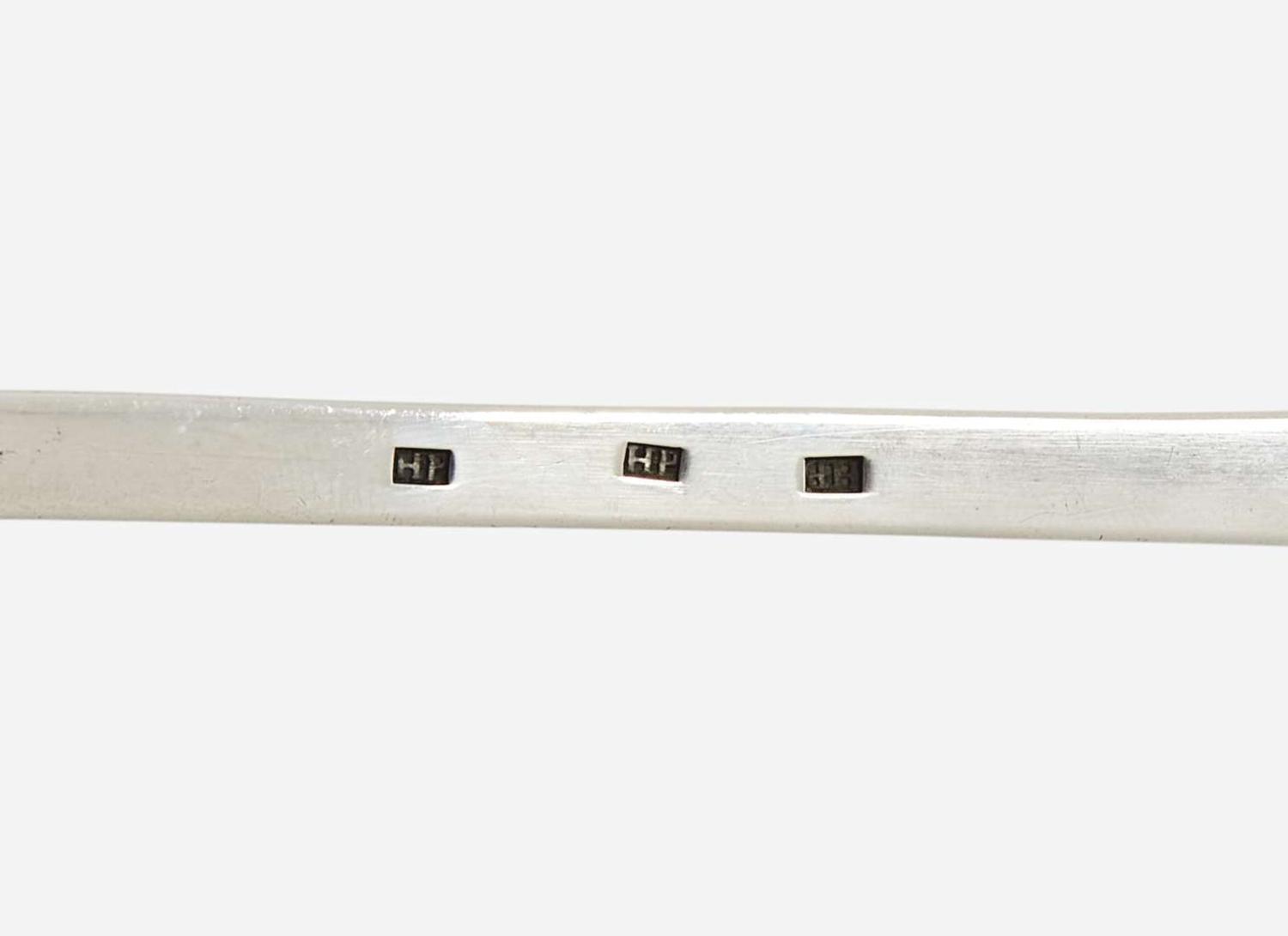 A silver punch ladle, Houghton Perkins (1735-1778), Boston, MA, circa 1760