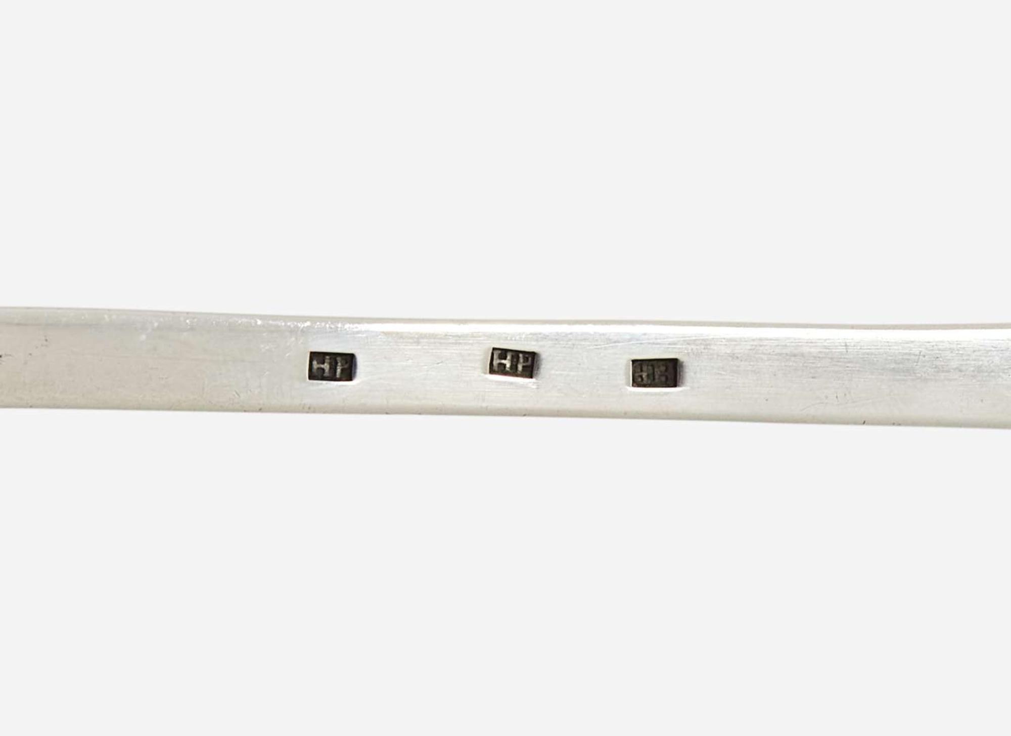 A silver punch ladle, Houghton Perkins (1735-1778), Boston, MA, circa 1760