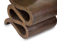 A Pair of Bronze Side Chairs After a Design by Frank Gehry