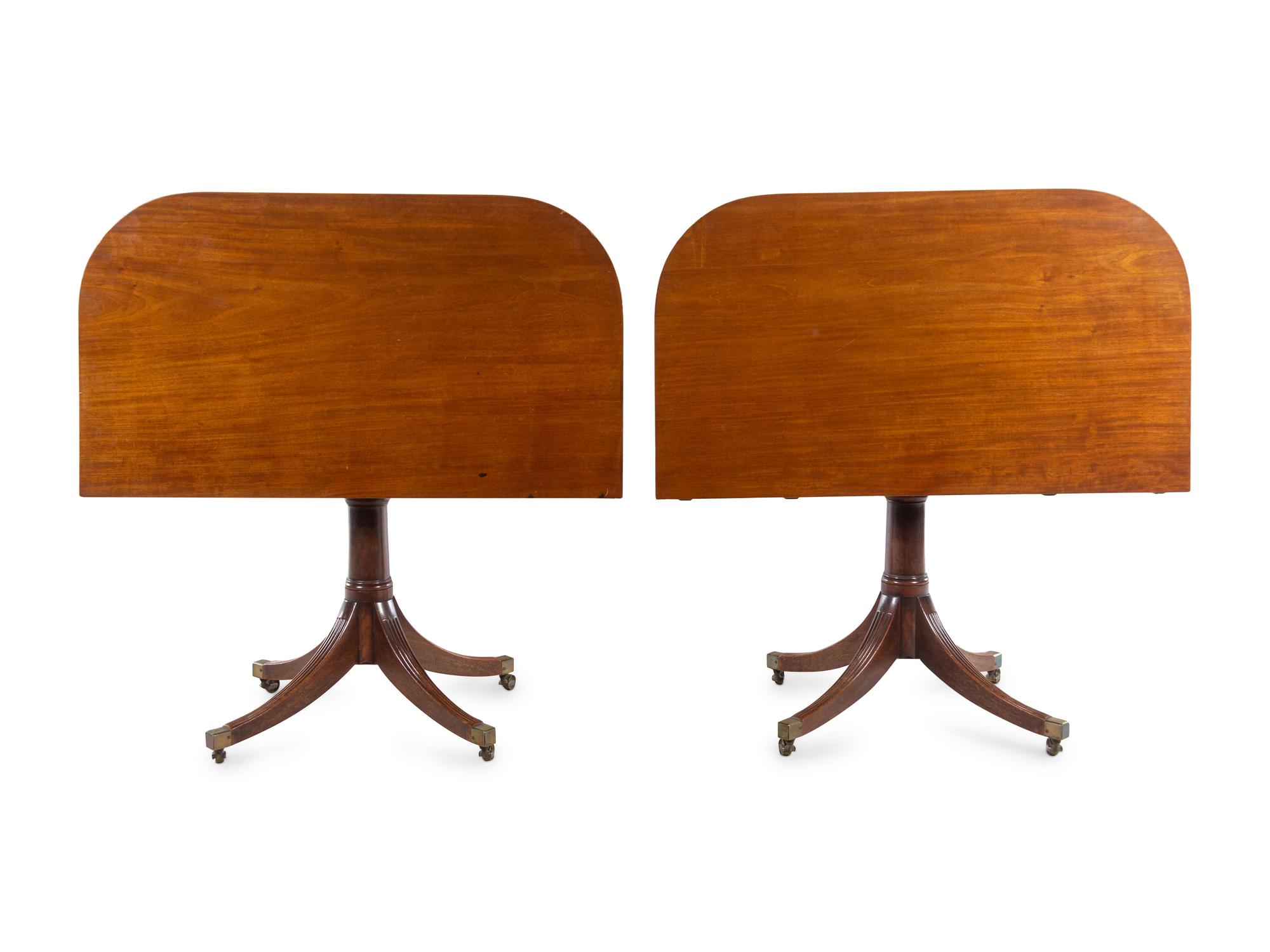 A George III Mahogany Dining Table