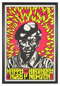 [African-Americana] [Black Panther Party] Olive, Bill. Happy Birthday Huey P. Newton