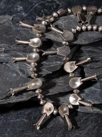 Navajo Squash Blossom Necklace