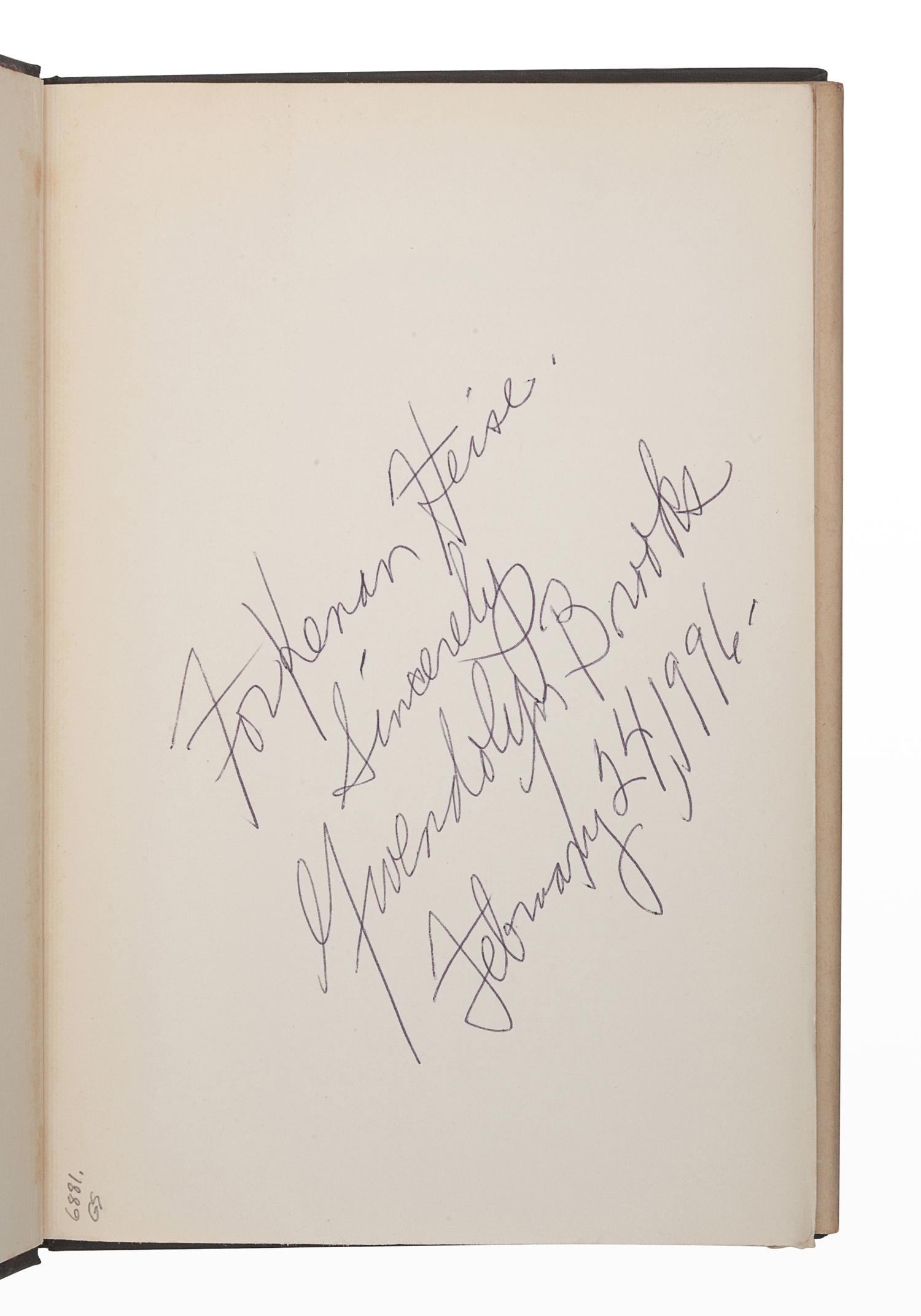 BROOKS, Gwendolyn (1917-2000). Annie Allen. New York: Harper & Brothers, 1949.