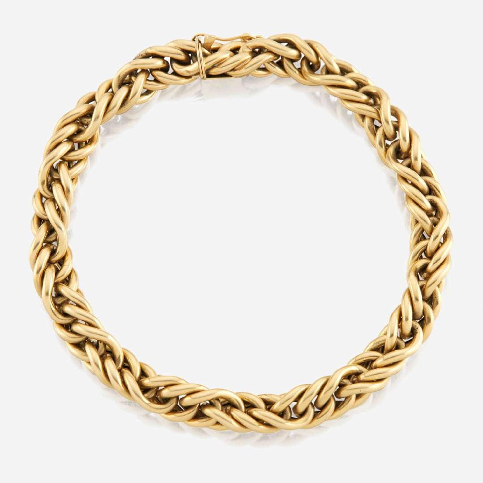 A gold bracelet, Cartier France
