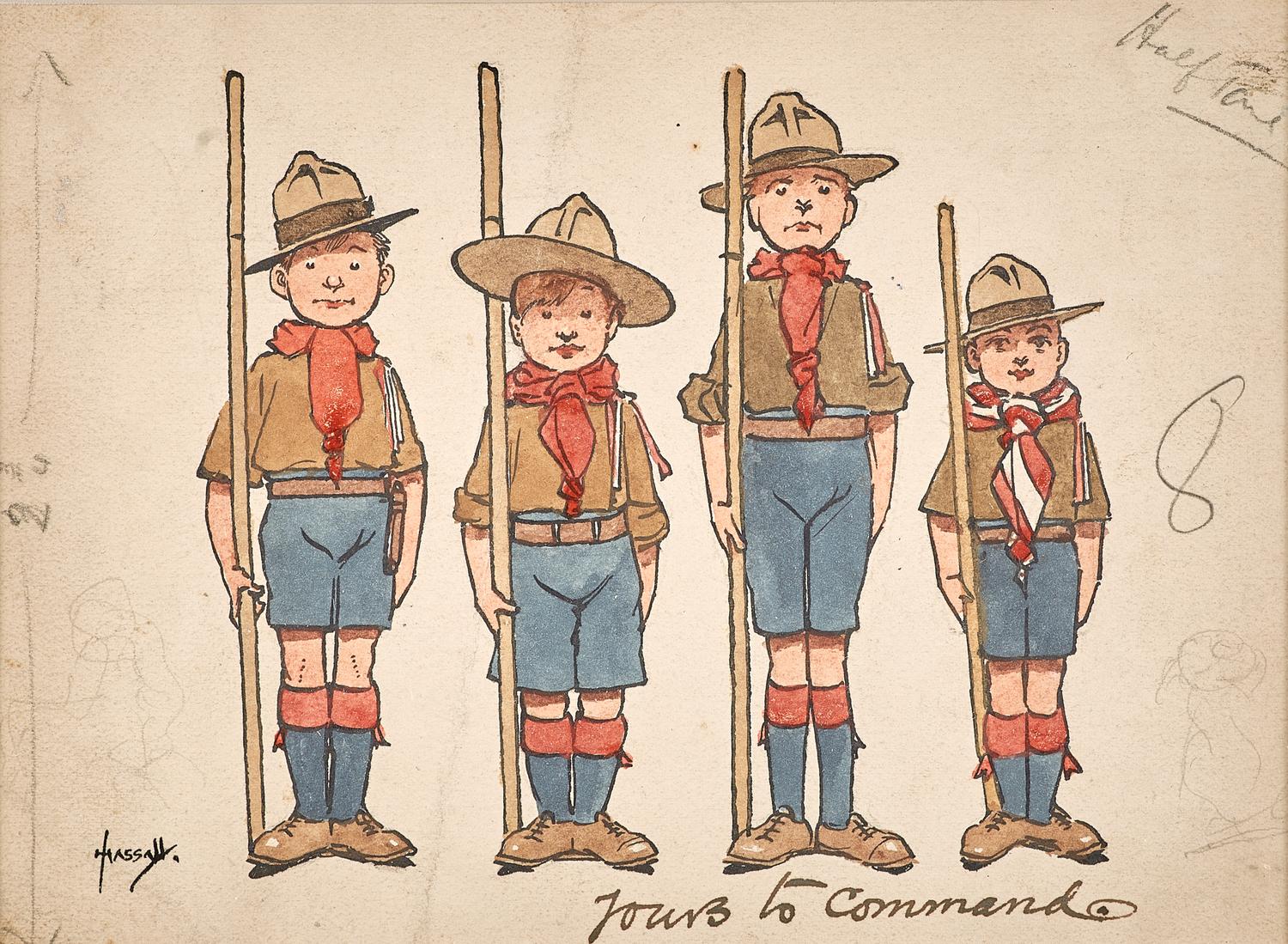 Yours to Command , ca. 1910