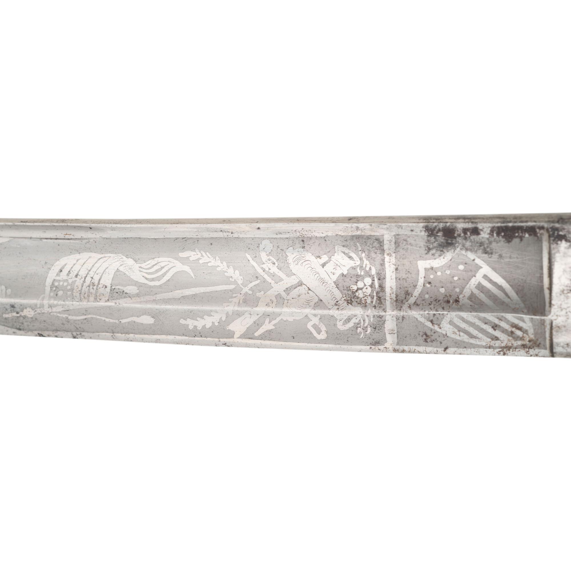 Published Tomes, Son & Melvain Field Grade Cavalry Officers' Sword Presented to Lt. Col. S.M. Fuller - 4th Maine Infantry