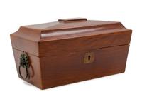 An English Mahogany Tea Caddy