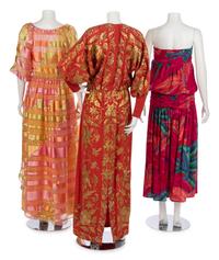 Three Vintage Party Dresses, 1980s
