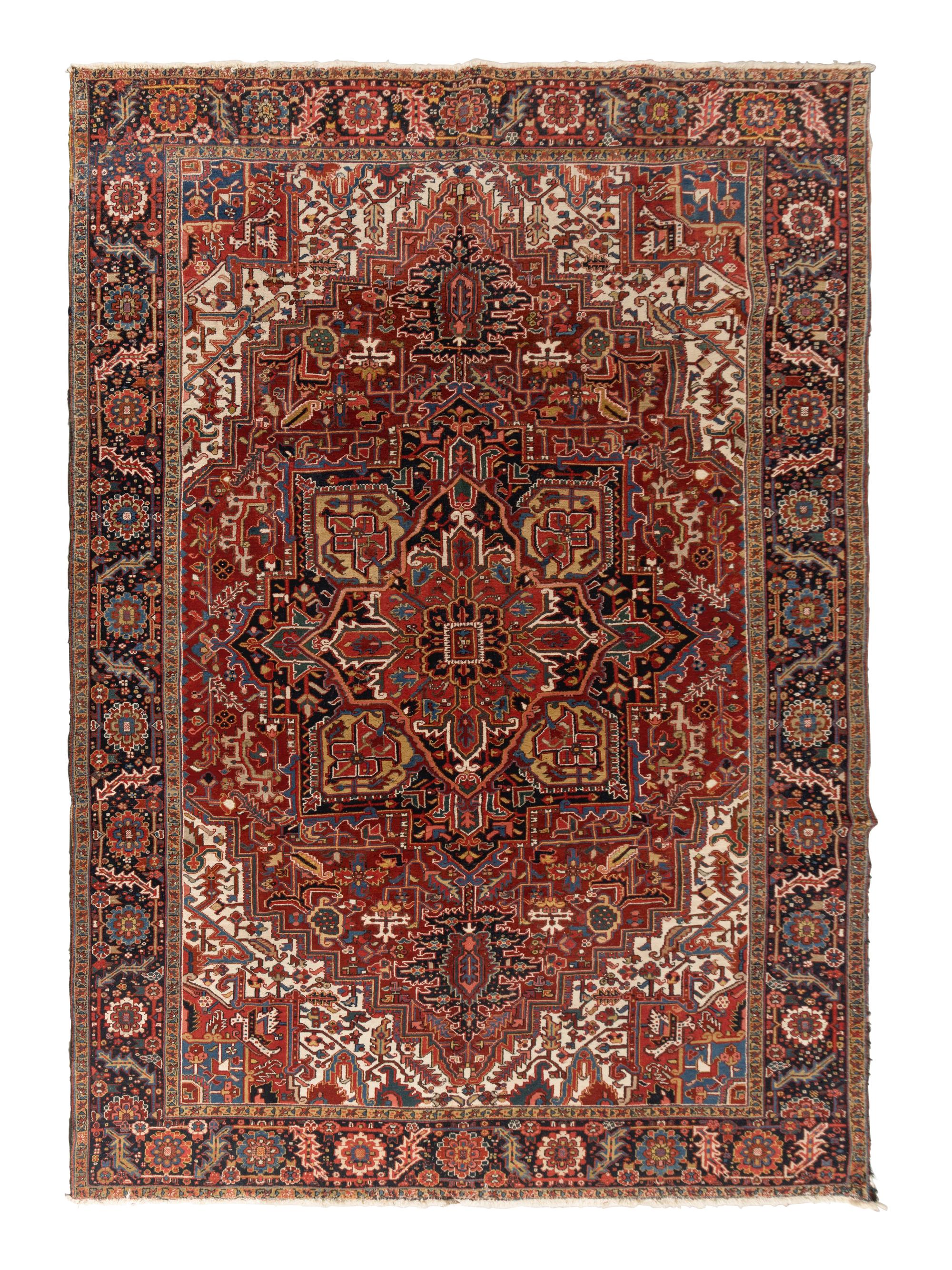 A Heriz Rug