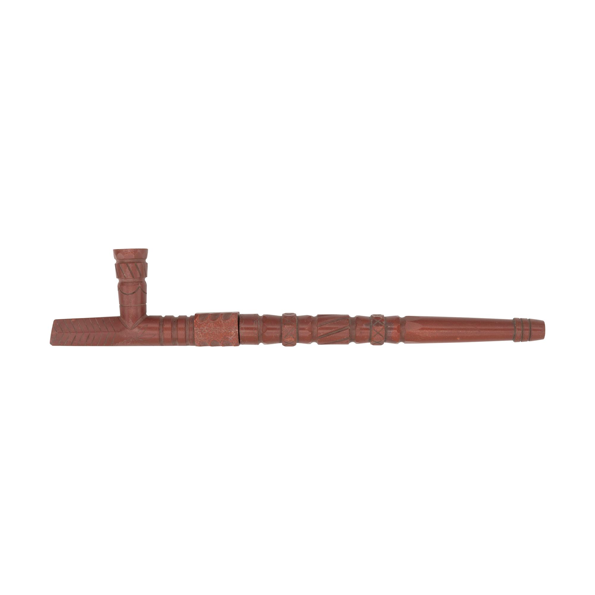 Western Great Lakes Catlinite Pipe
