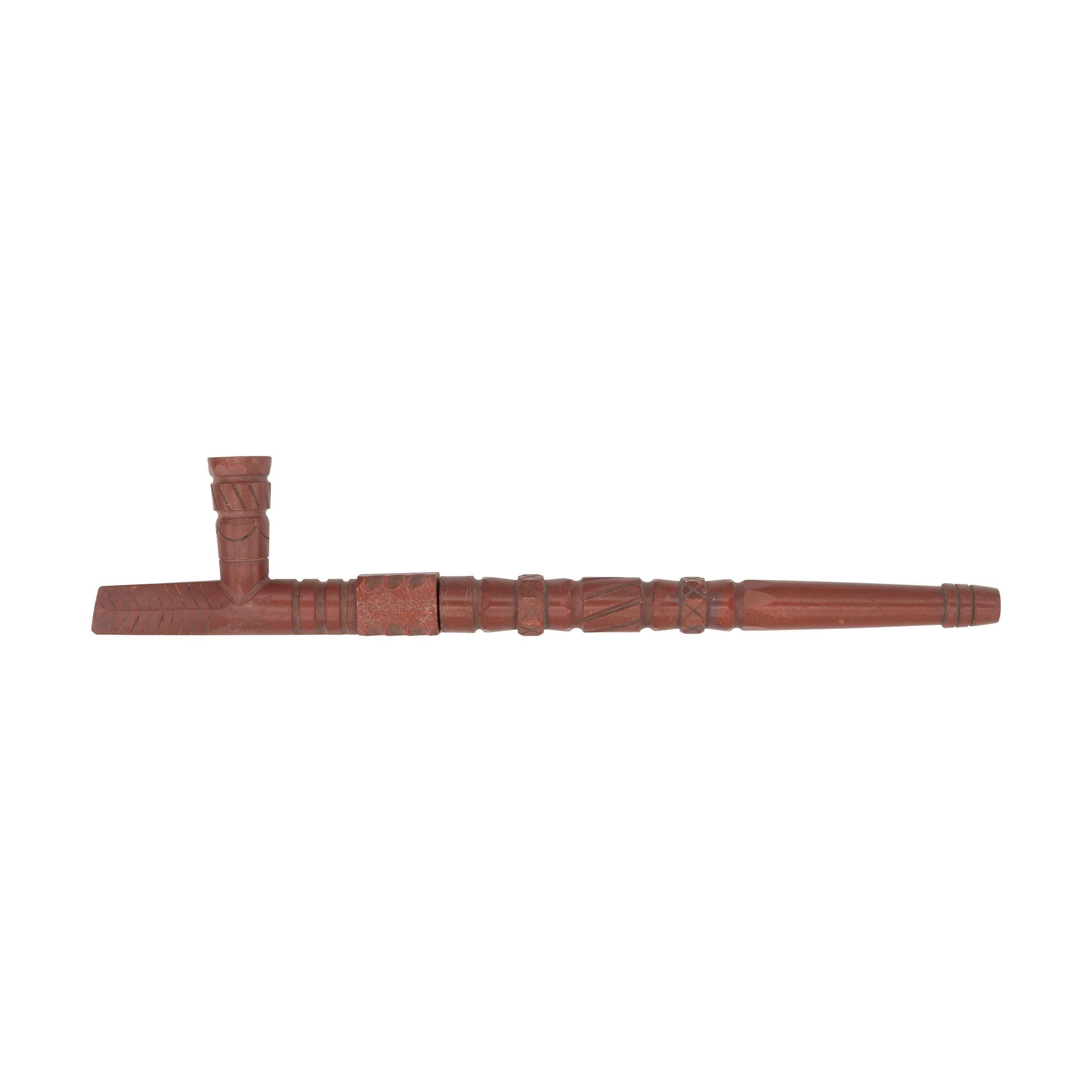Western Great Lakes Catlinite Pipe