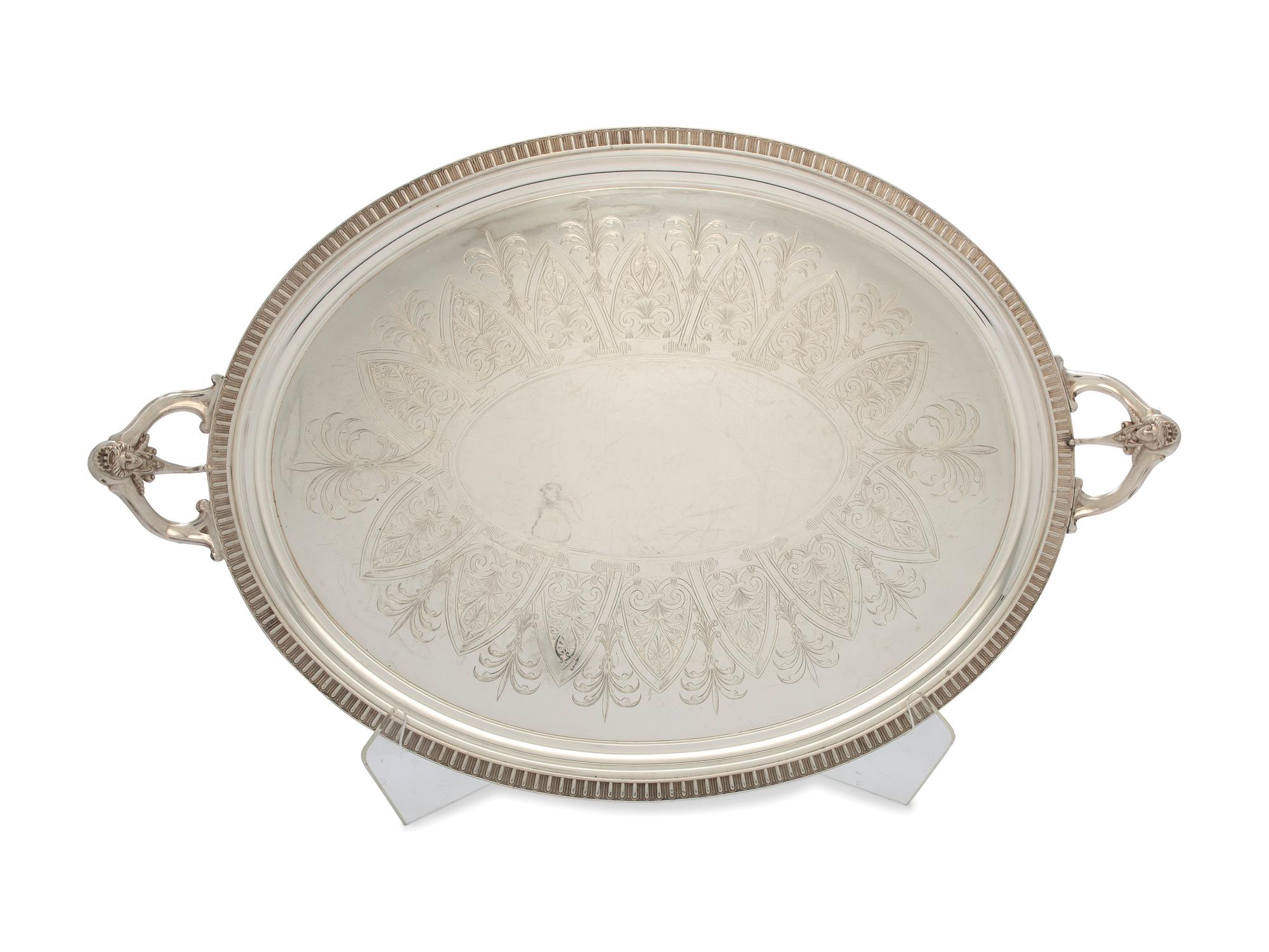 An American Aesthetic Movement Six-Piece Coin Silver Tea and Coffee Service
