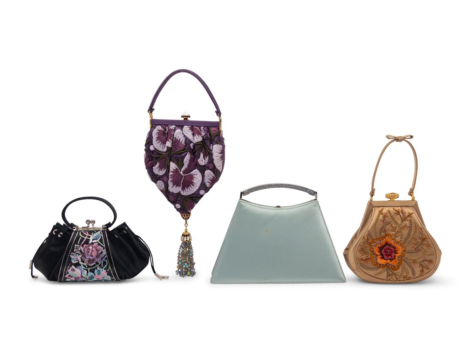 Four Judith Leiber Evening Bags