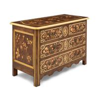 A Louis XV Style Painted Commode
