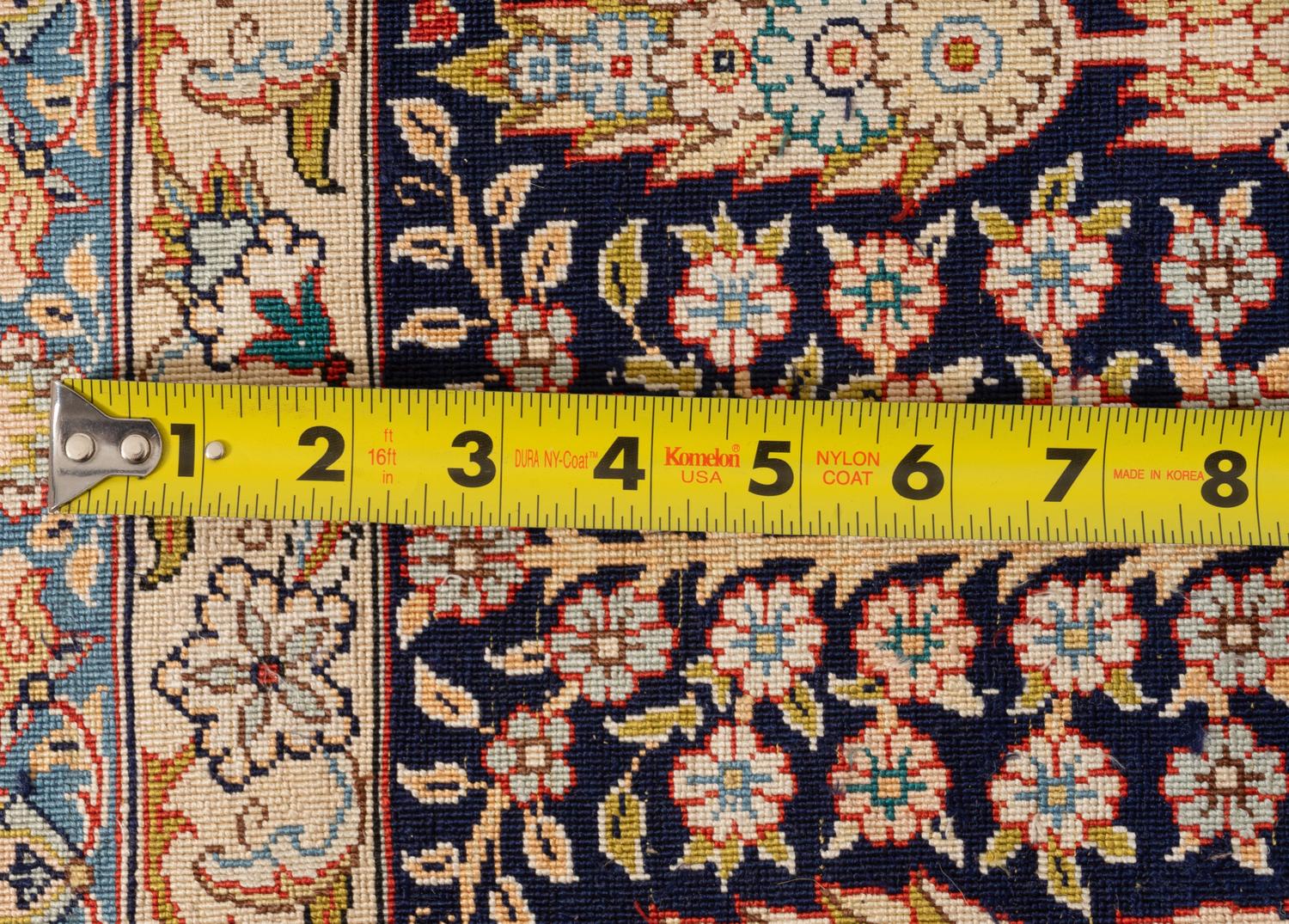 A Sino-Heriz Silk Carpet