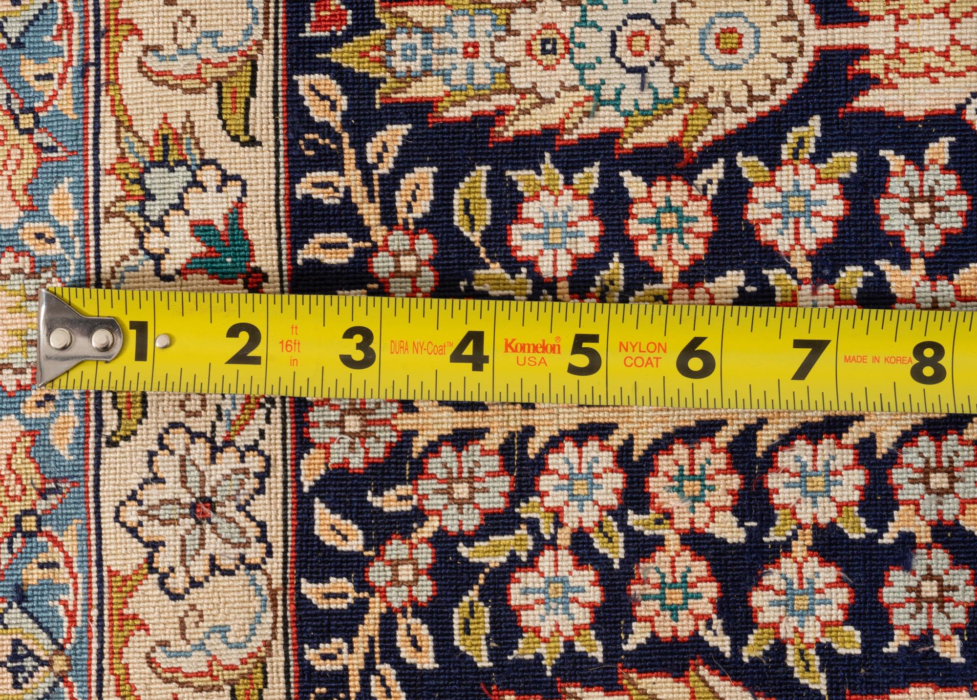 A Sino-Heriz Silk Carpet