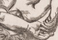 Woman on a Bed , 1991-92
