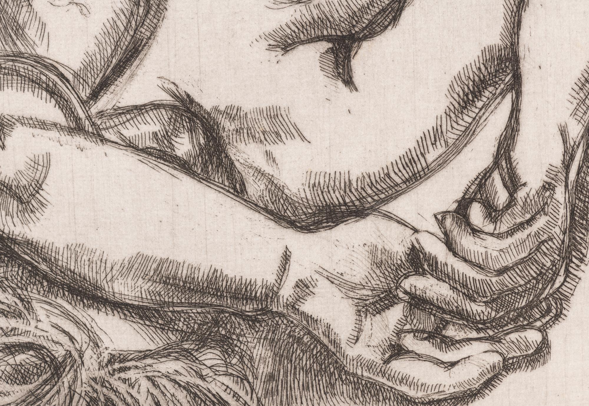 Woman on a Bed , 1991-92